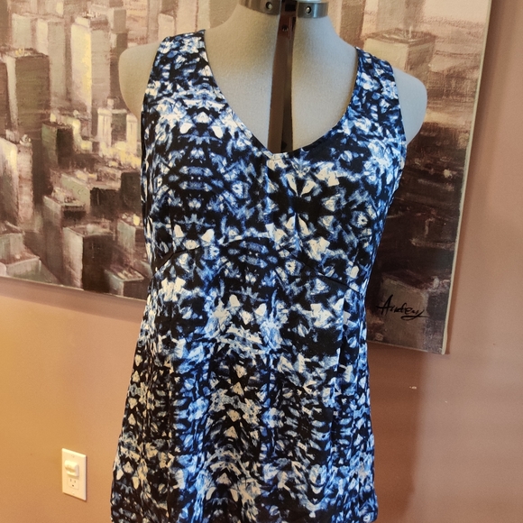 Maternity and Nursing Blue Blouse - Picture 2 of 7